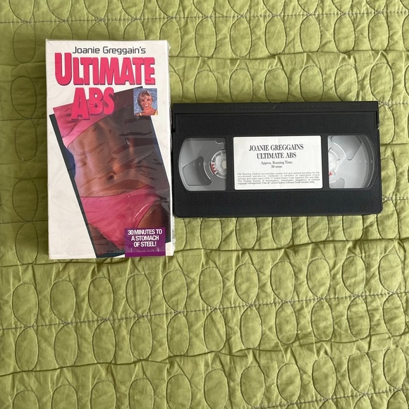 Joanie Greggain Ultimate Abs VHS Tape - Picture 5 of 5